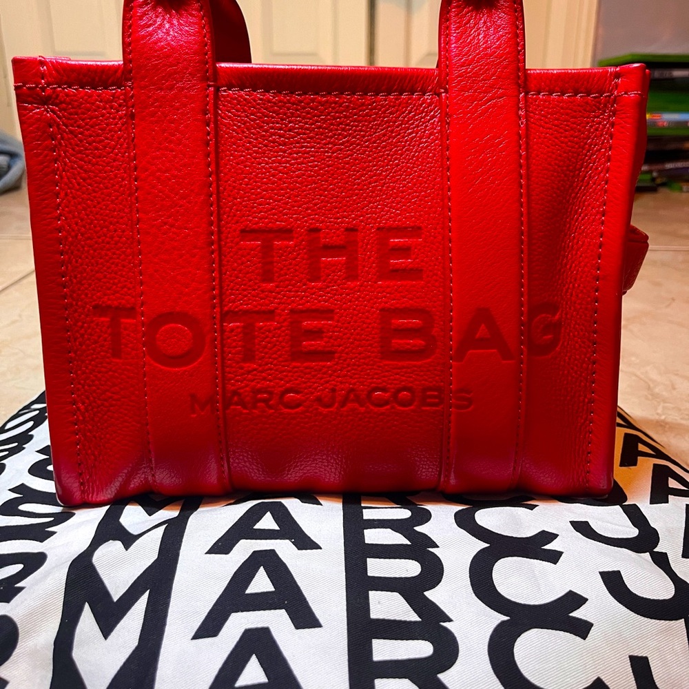 Marc jacobs The Tote Bag in Red Leather